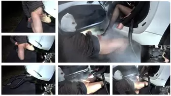 Hand job, hose job and lots of exhaust smoke with the Mazda MX5
