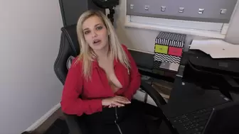 Dolly office Downblouse JOI