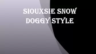SIOUXSIE SNOW DOGGY STYLE
