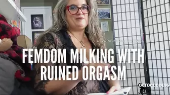 Femdom Milking with Ruined Orgasm FLR Handjob Cumshot OctoGoddess Devora Moore Quiver