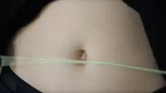 Aurora Shows Off Her Belly Button