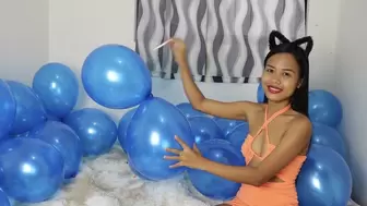 Camylle Cigarette POPS ALL Your Blue Balloons