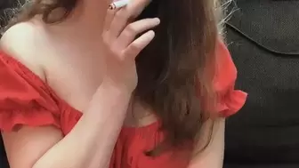 Pretty Girl Teaches You How To Smoke