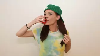 Behind The Scenes: BabyM Creampied on Saint Patty Day
