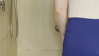 Boot Cut Yoga Pants Shower