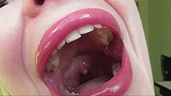 DIRTY AND SMELLY MOUTH AND TONGUE AFTER YOUR DICK!AVI