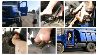 NEW EXCLUSIVE HARD REVVING PUNISHMENT OF ABSOLUTELY NEW MODEL OF RUSSIAN MONSTER TRUCK URAL