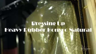 Dressing Up Heavy Rubber Honyco Natural