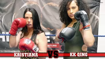 KK Qing vs Kristiana Boxing Part 1 SDMP4