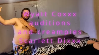 Wyatt Coxxx auditions 18 year old pregnant Scarlett Dixxx (1080p)