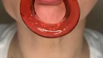 Gummy chewing