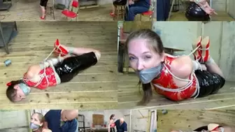 Brutally hogtied with way too much rope (MP4 SD 3500kbps)
