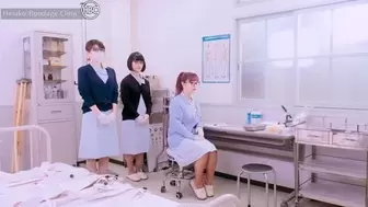 Bondage Examination by 3 Nurses