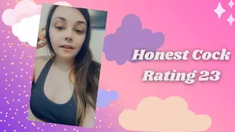 Honest Cock Rating 23