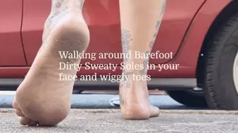 Walking around Barefoot Dirty Sweaty Soles in your face and wiggly toes mkv