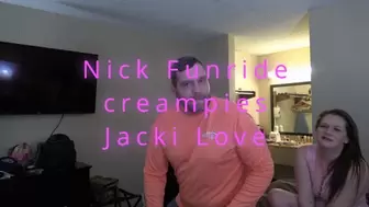 Nick Funride's creampie audition with Jacki Love (1080p)