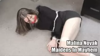 Malina Novak - MILF in Bondage and Struggling Compilation (3 Clips) [WMV]