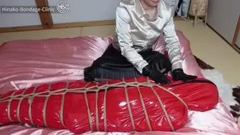 PVC Sleep Sack Rope Bondage