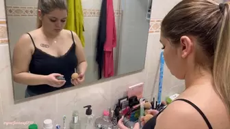 My gassy make-up routine