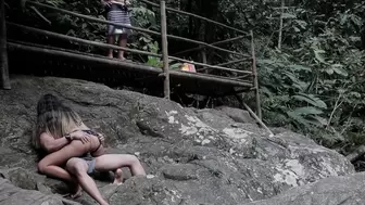 Mike encourages Karina to fuck a stranger on the waterfall trail (PART 04)