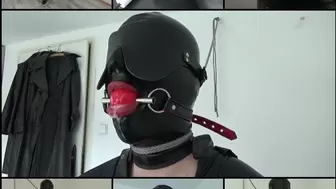 Like tied up Catwoman with a new ball gag