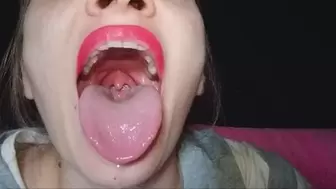 Admire my pink tongue