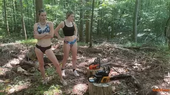 Don’t mess with the Chainsaw sisters