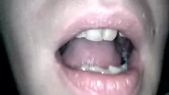 Endoscope throat footage 0