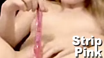 Suni Snuggle Strip Pink Double Toy Penetration HV1135