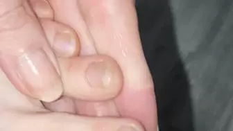 Fingernails, nails on feet cut