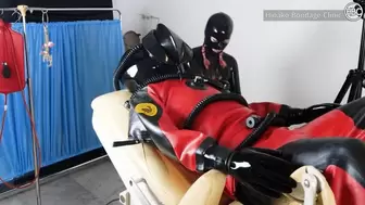 3 Layers of Heavy Rubber Clothes and Breathe Control Tubes!