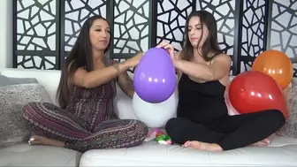 INDICA & STEFANIA BALLOON SWAPPING