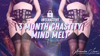 Interactive - 3 Month Chastity Mind Melt - With Visuals