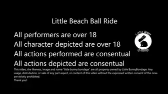 Little Beach Ball Ride