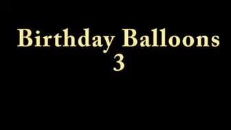 Birthday Balloons 3