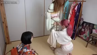 Kimono, Shibari, and Whipping