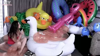 Indica Jane & Sushii Xhyvette: Inflatable Mass Destruction - MP4 sd