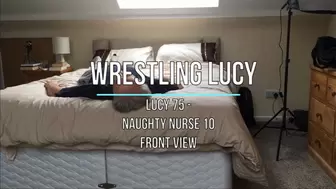Lucy 75 - Naughty Nurse 10 - More Black Stockings Therapy View 2