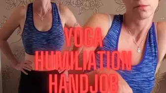 Yoga Pervert Humiliation Handjob HD MP4