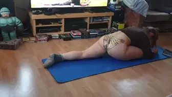 Satin Panty & Socks Yoga