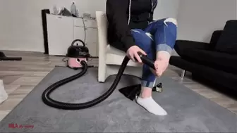 Mila - Vacuum Hose Blocking With Hands, Socks And Feet