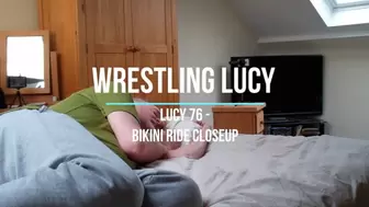 Lucy 76 - Bikini Ride Closeup
