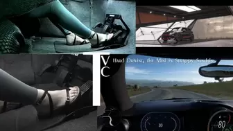 Hard Driving the Mini in Strappy Sandals (mp4 1080p)