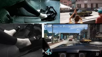 69 Camaro SS Race in Slide Sandals (mp4 1080p)