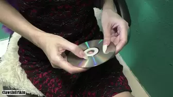 I scratching the disc inside and out