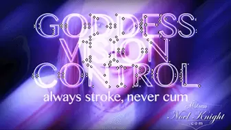Goddess Vision Control: Always Stroke, Never Cum