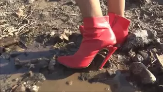 completely ruined high heeled ankle boots - full clip - (1280x720*mp4)