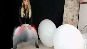 Diana and huge balloons MP4(1920*1080)HD