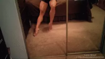 POV Mirror Bedroom Barefoot Flex