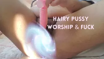 Hairy Pussy Worship and Fuck